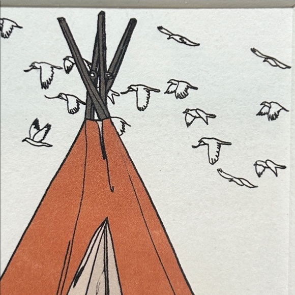 Screech Owl Design,  "Gather around" Print. - Picture 4 of 5